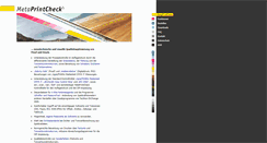 Desktop Screenshot of metaprintcheck.de
