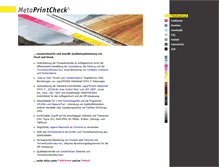 Tablet Screenshot of metaprintcheck.de